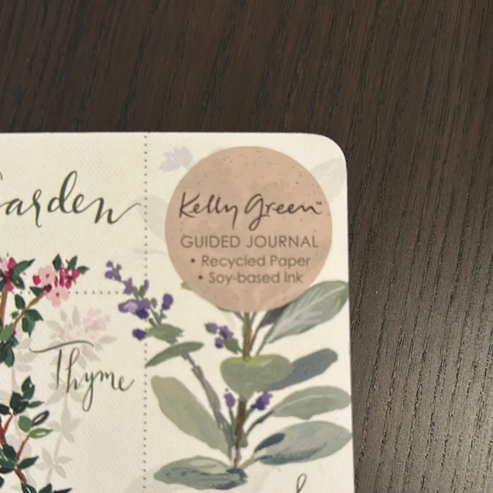 Kelly Green From the Garden Guided Journal
